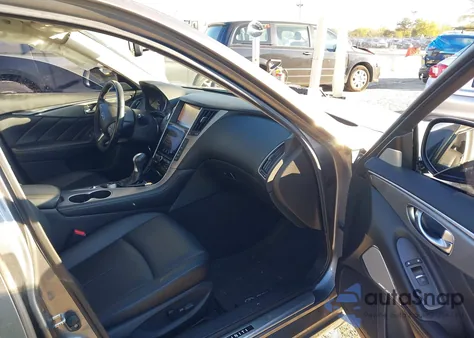 2017 Infiniti Q50 3.0T Premium from USA, damaged, VIN JN1EV7AR6HM830454